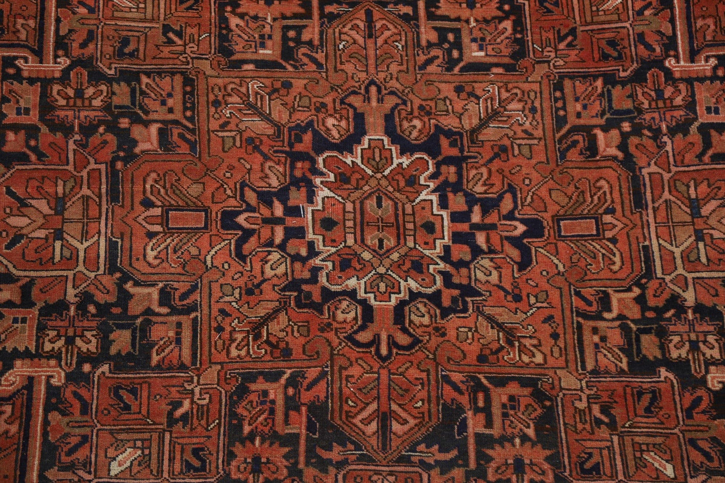 Vintage Heriz Persian Area Rug 10x13