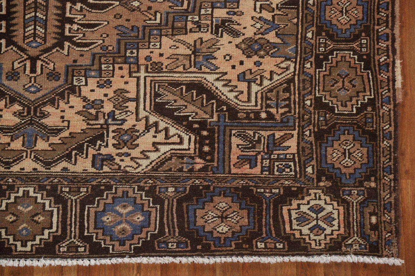 Vintage Wool Heriz Persian Area Rug 8x10