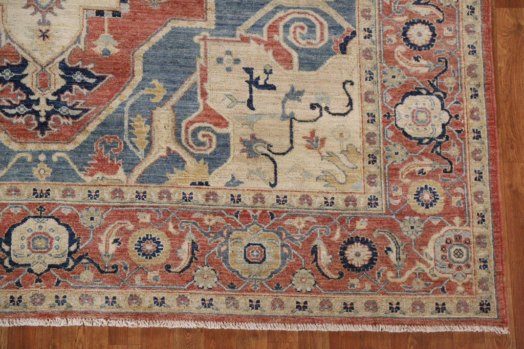 Vegetable Dye Heriz Serapi Persian Area Rug 8x10