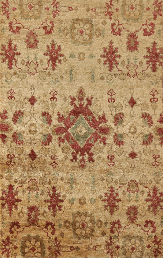 Abstract Oriental Area Rug 6x8