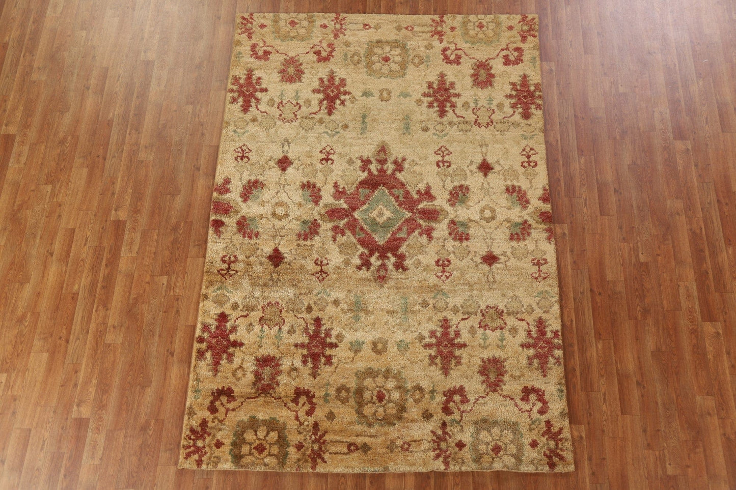 Abstract Oriental Area Rug 6x8