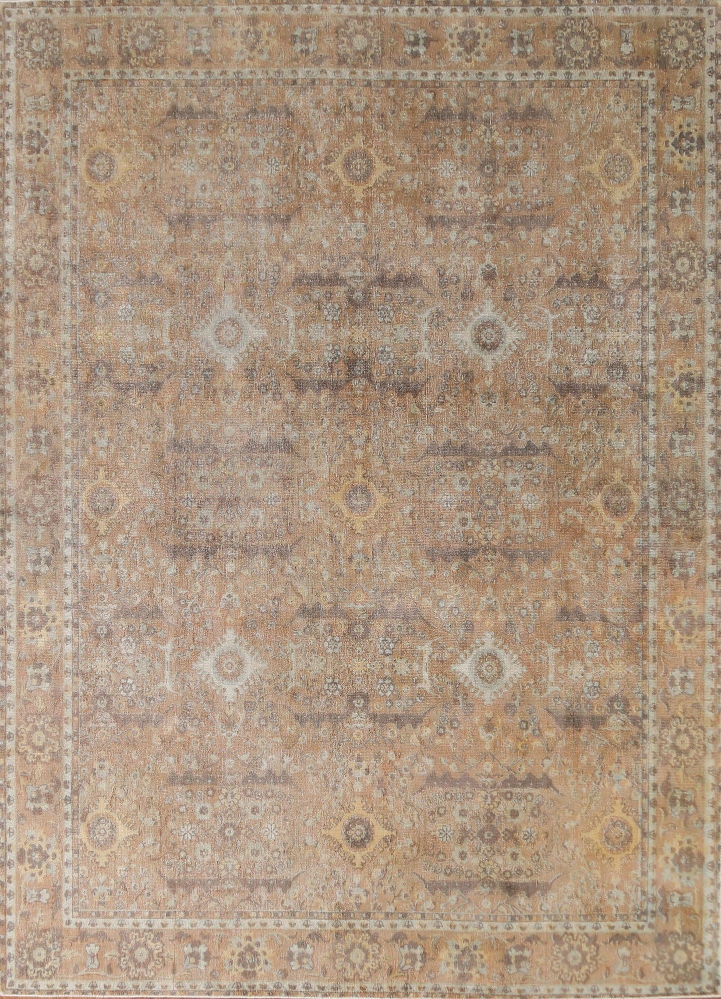 Abstract Oriental Area Rug 8x10