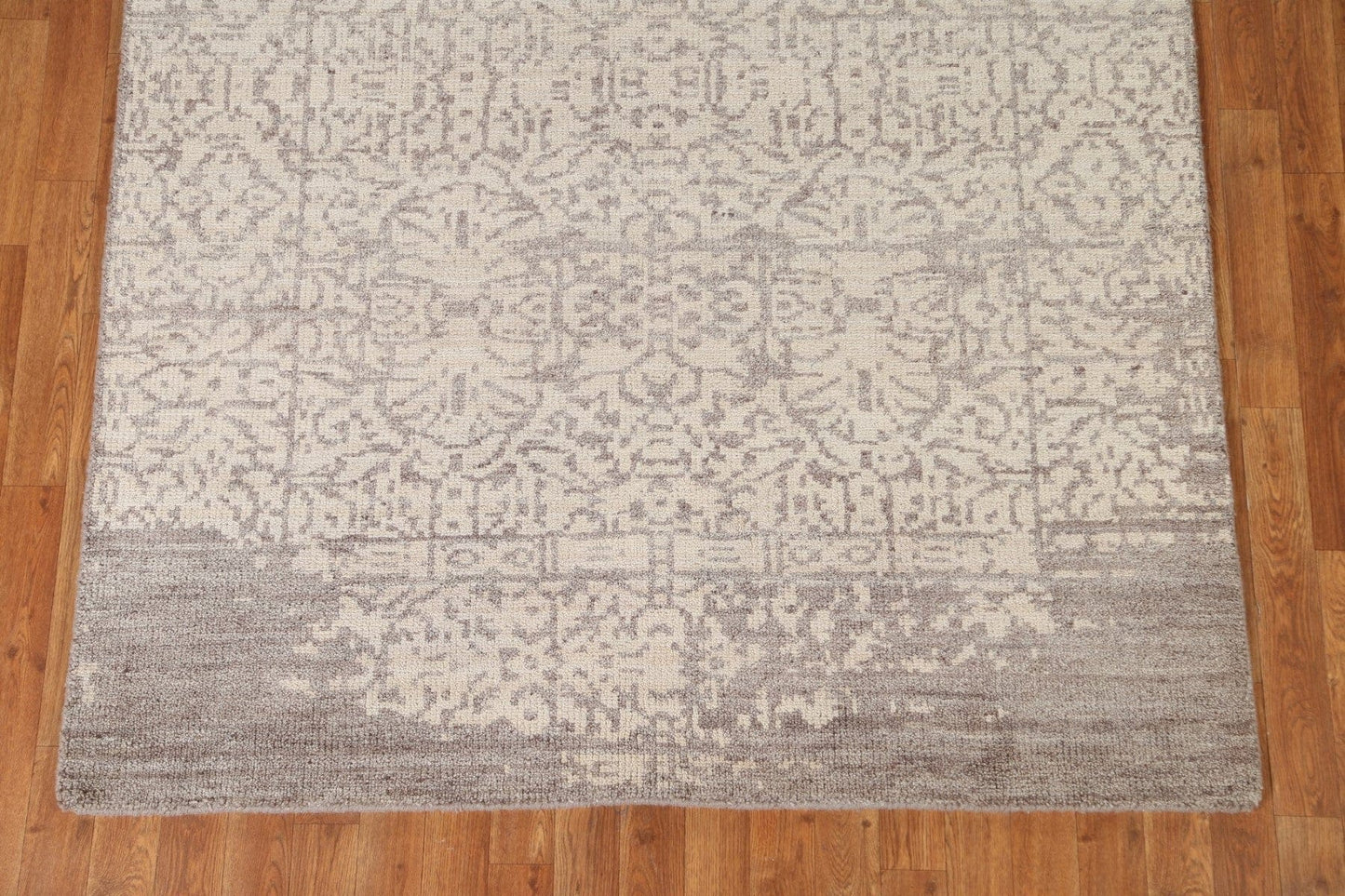 Wool Abstract Area Rug 5x8