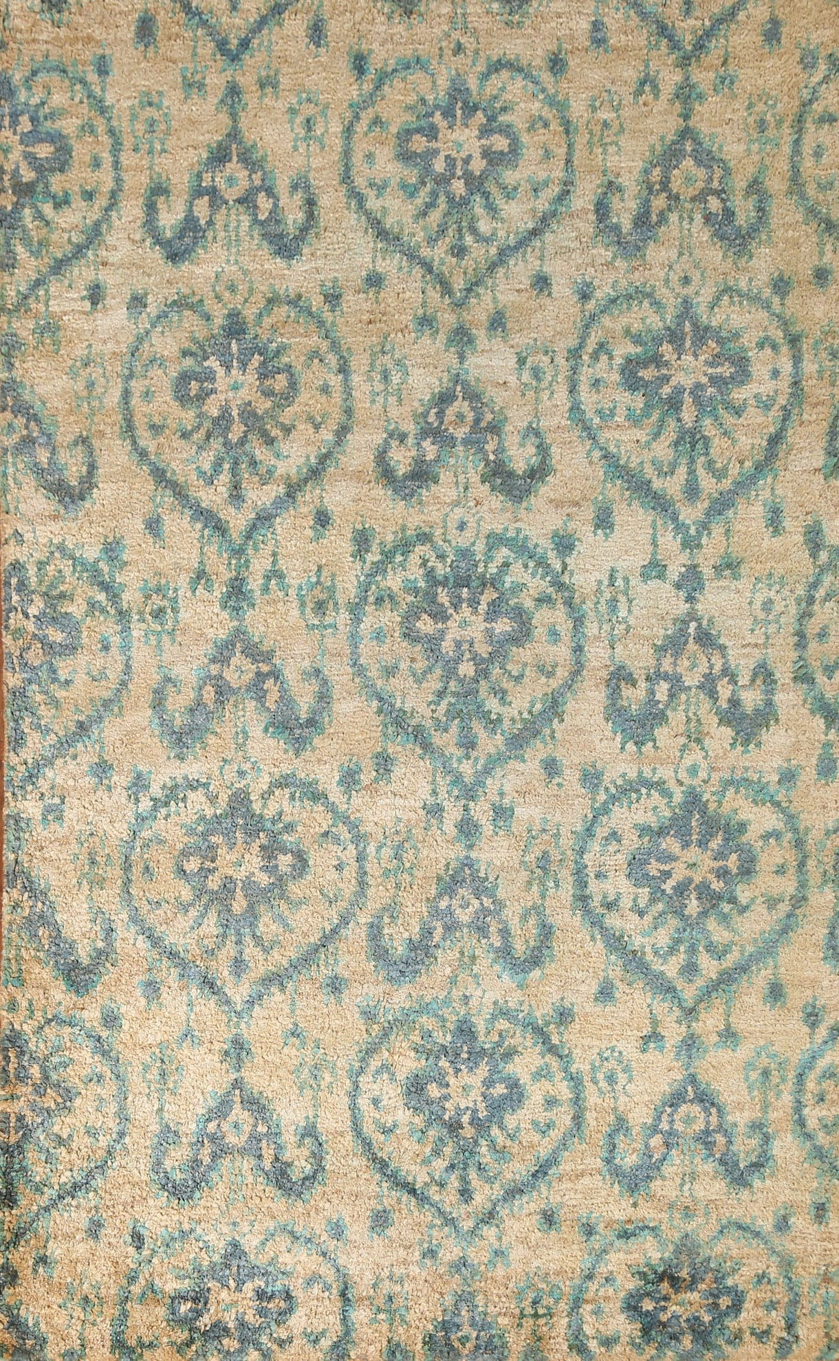 Wool & Jute Abstract Oriental Area Rug 5x8