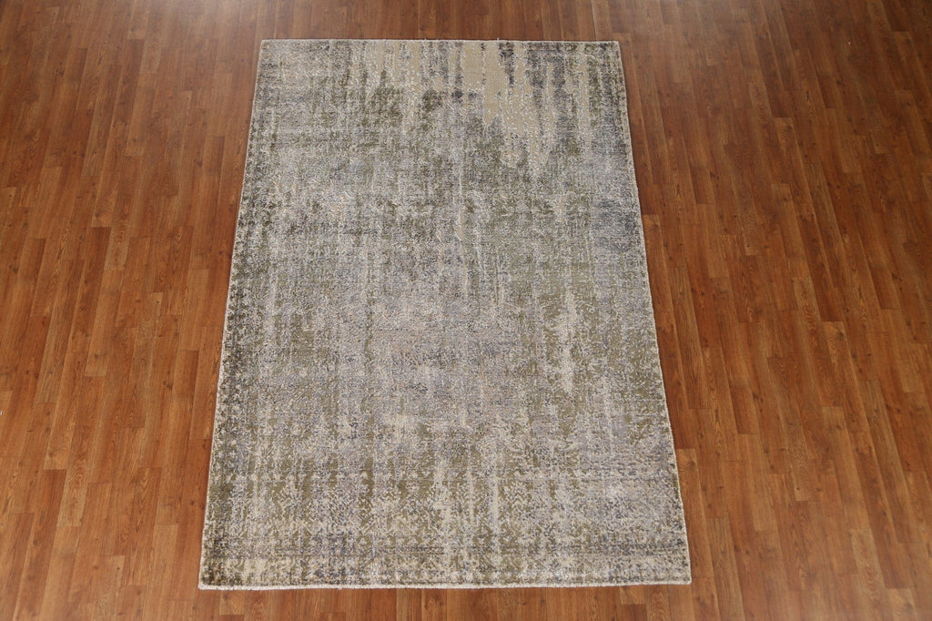 Distress Look Area Rug 5x8