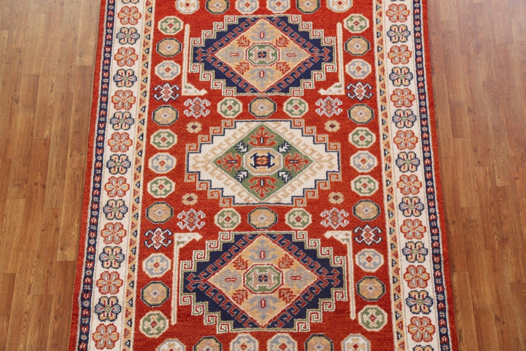 Wool Kazak Oriental Area Rug 5x8