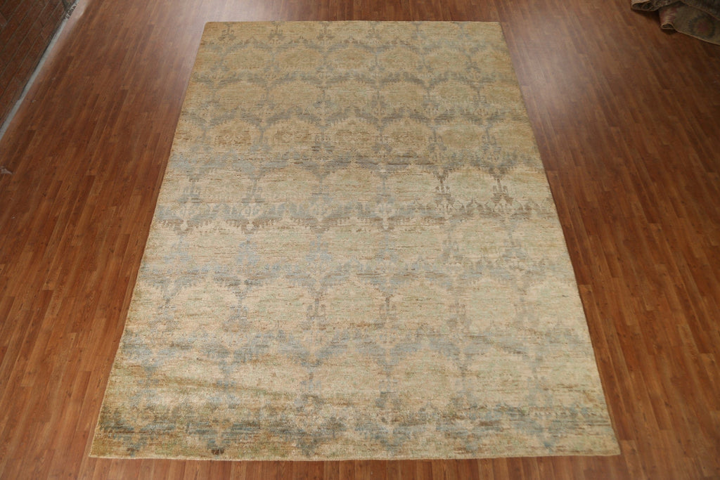 Jute & Wool Moroccan Oriental Area Rug 10x13