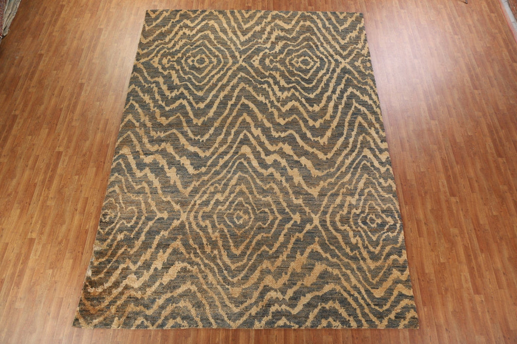 Jute & Wool Moroccan Large Area Rug 10x14