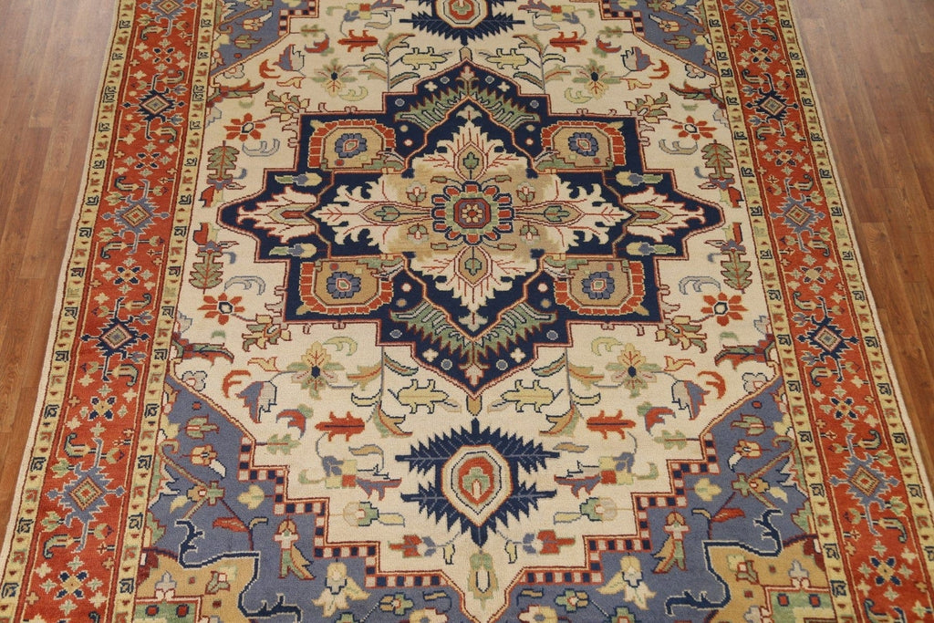 Heriz Oriental Area Rug 9x12