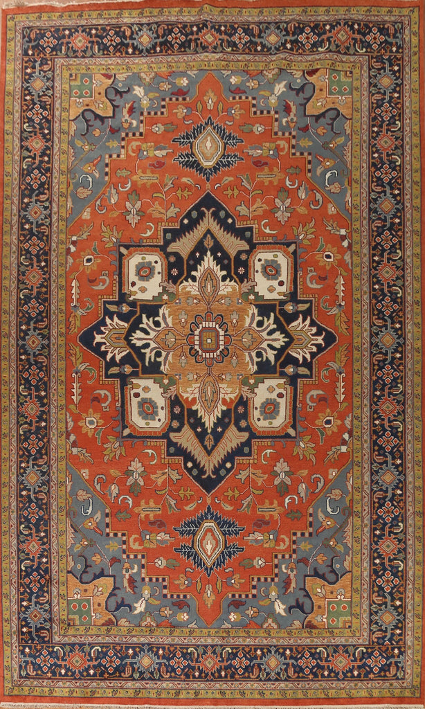 Palace Size Wool Heriz Oriental Rug 12x17