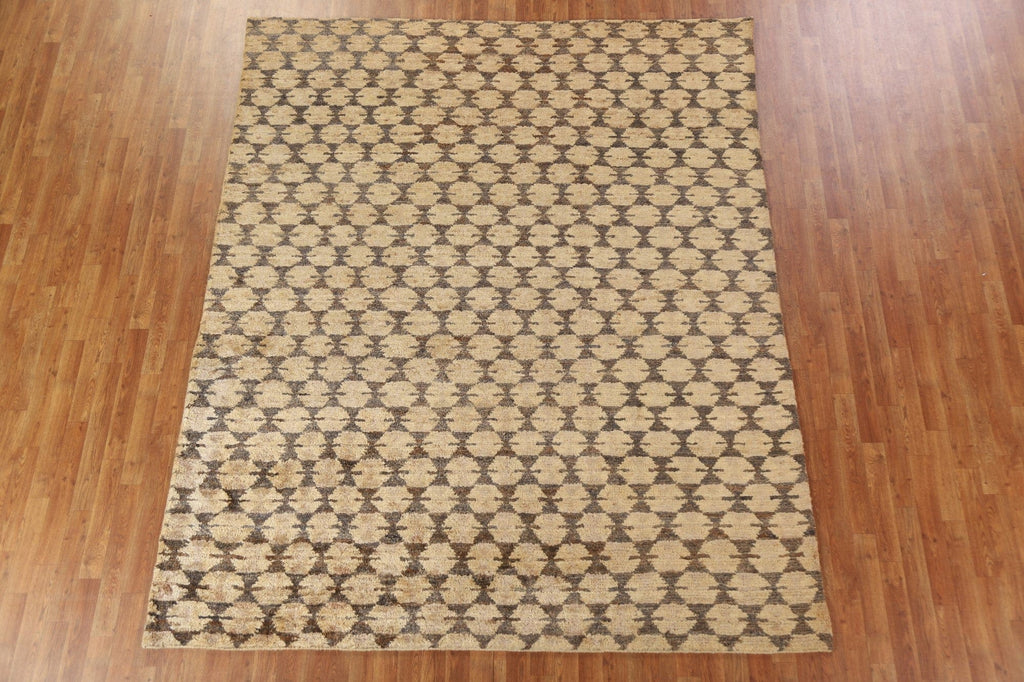 Moroccan Oriental Area Rug 8x9