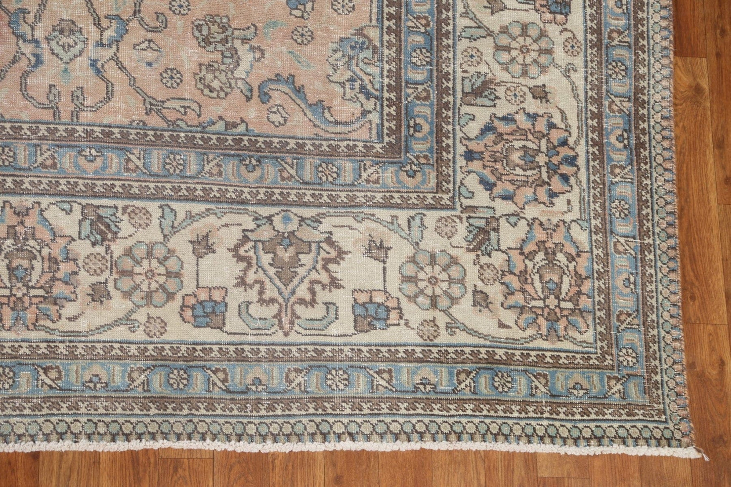 Distressed Tabriz Persian Area Rug 9x12