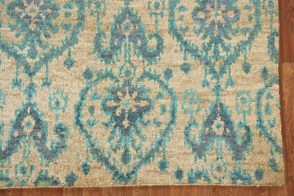 Jute & Wool Moroccan Area Rug 5x8