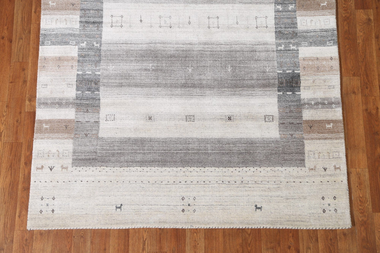 Tribal Gabbeh Oriental Area Rug 5x7