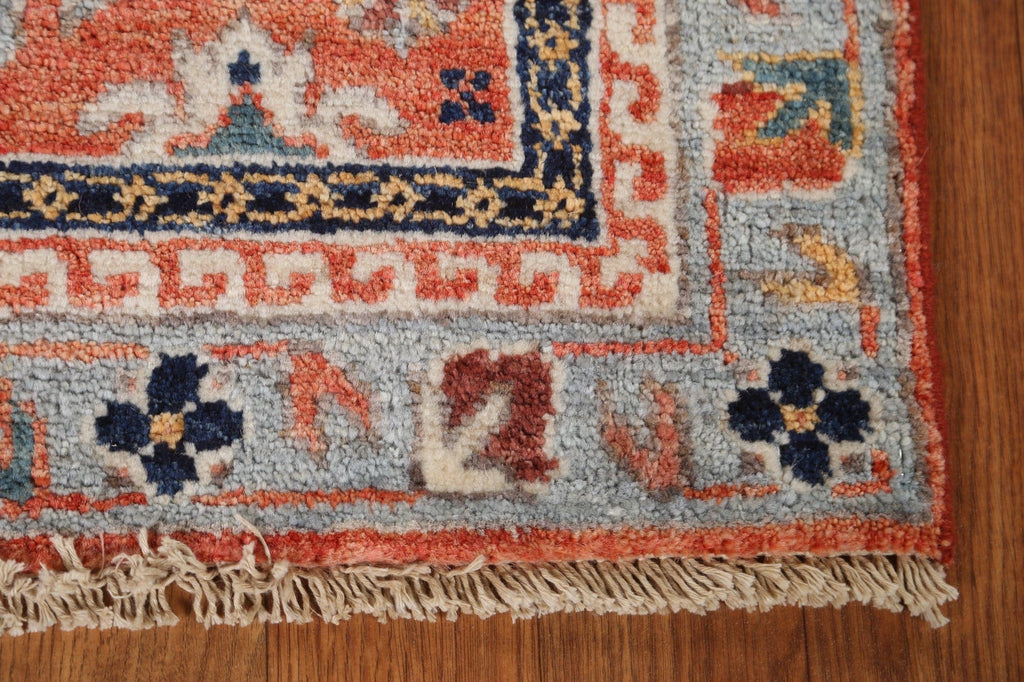 Geometric Kazak Wool Rug 2x3