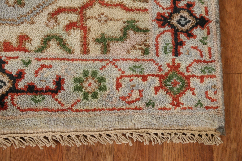 Wool Heriz Oriental Runner Rug 3x12