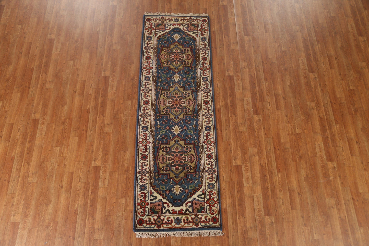 Heriz Oriental Runner Rug 3x8