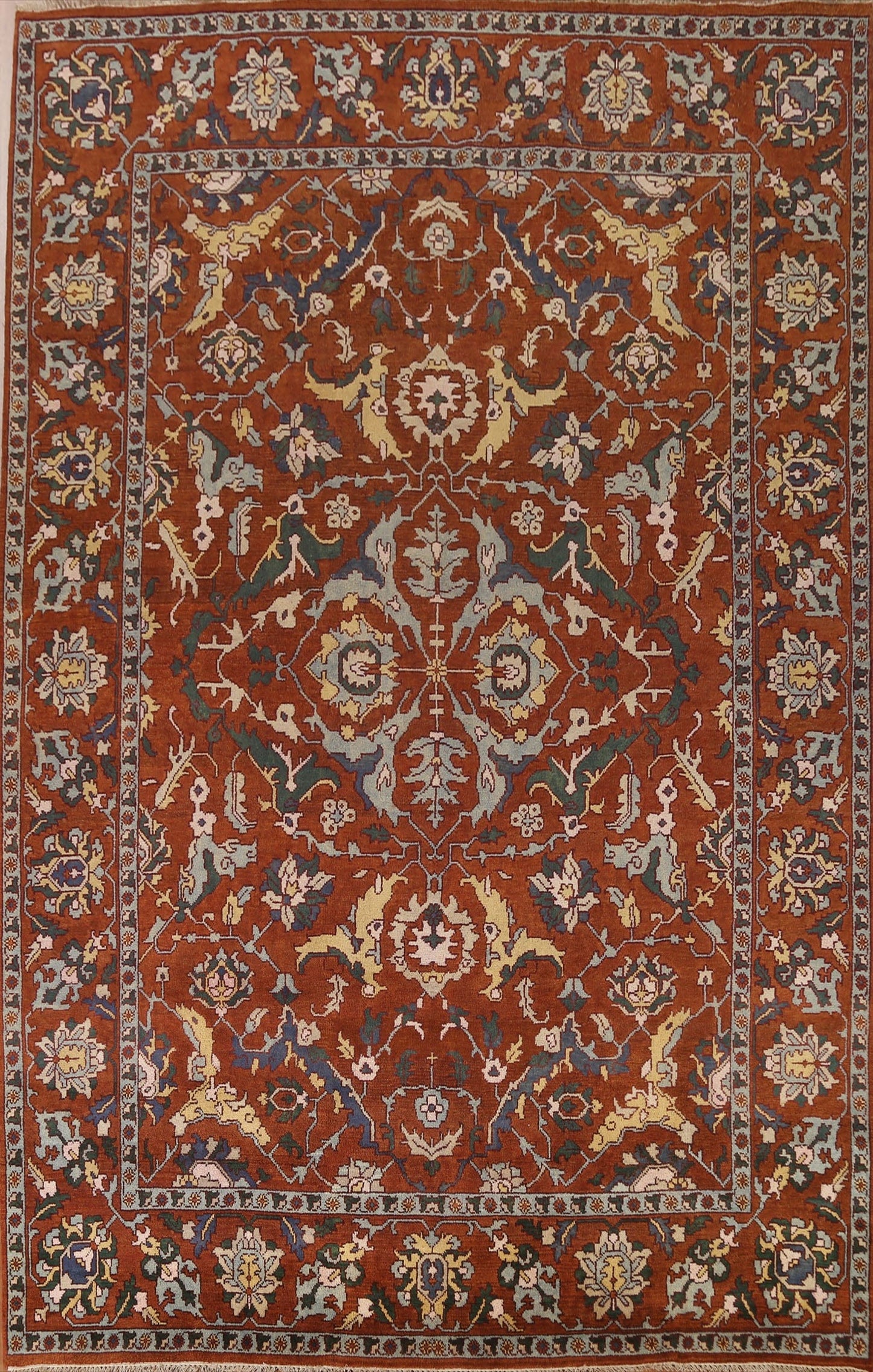 Heriz Handmade Large Rug 10x14