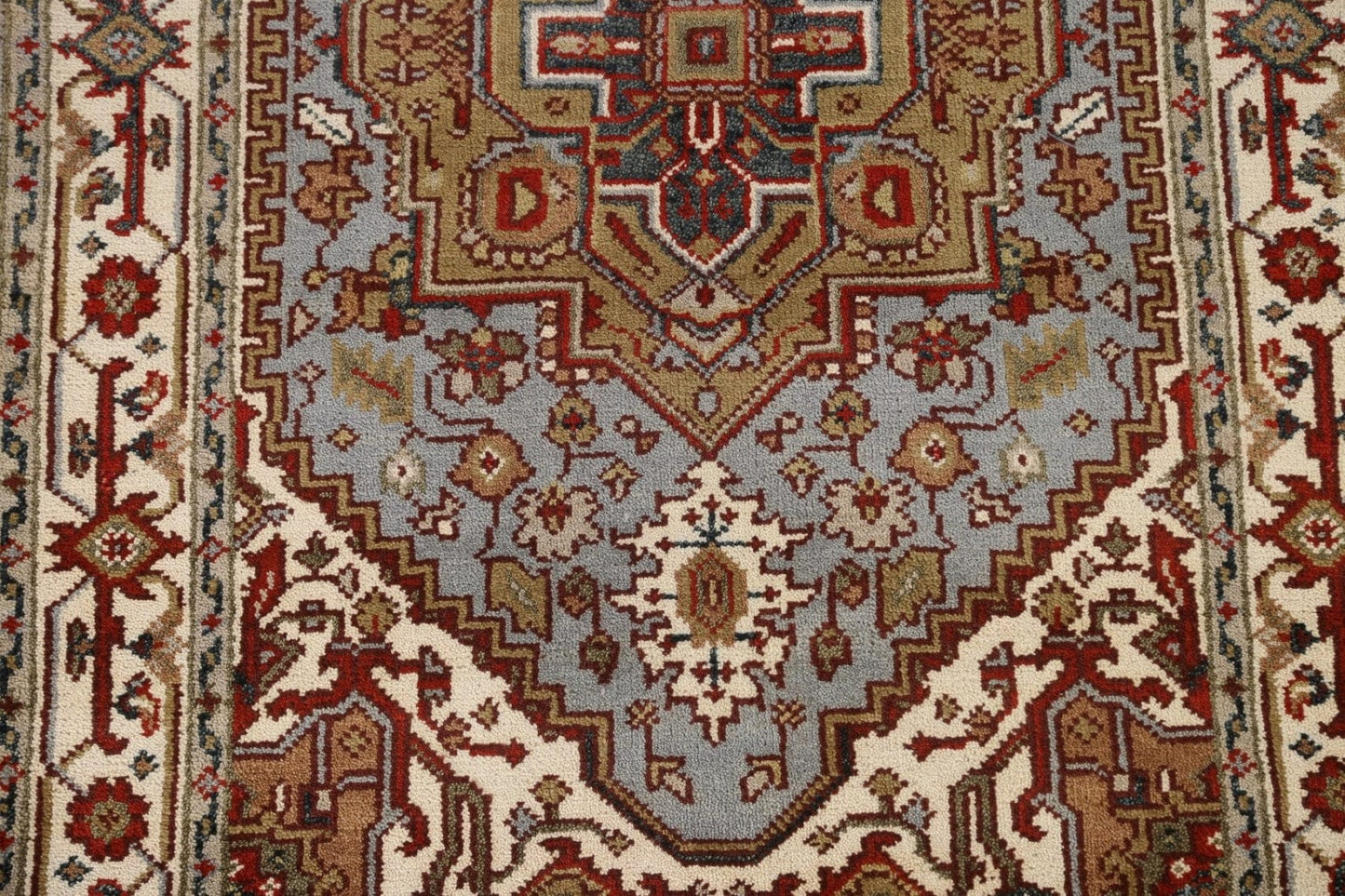 Wool Heriz Serapi Oriental Area Rug 4x6