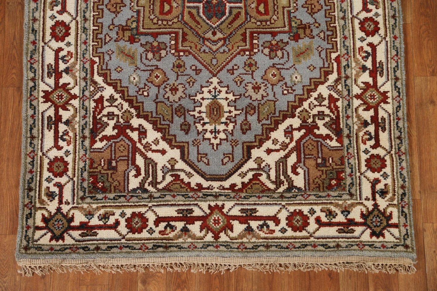 Wool Heriz Serapi Oriental Area Rug 4x6