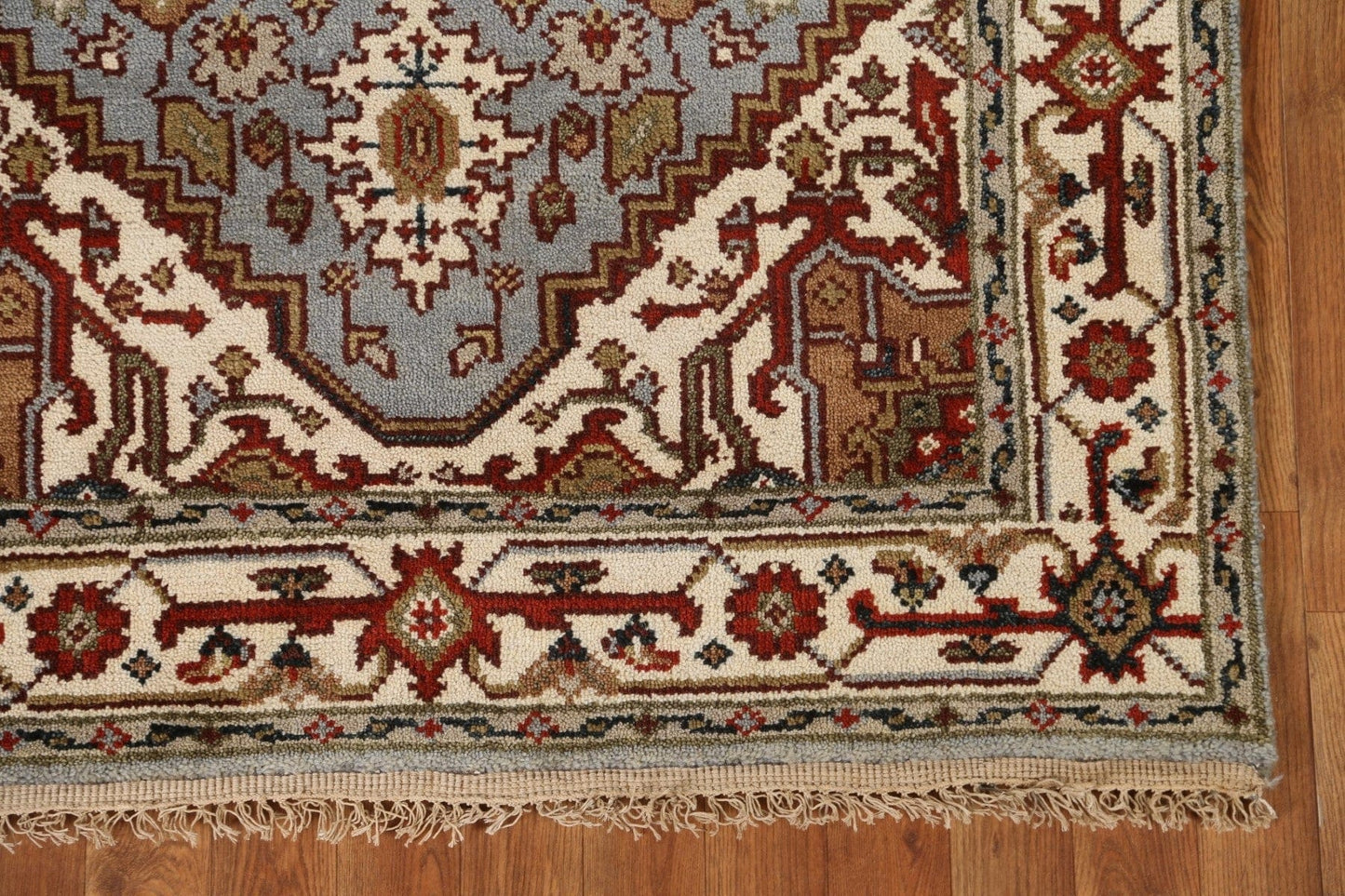 Wool Heriz Serapi Oriental Area Rug 4x6