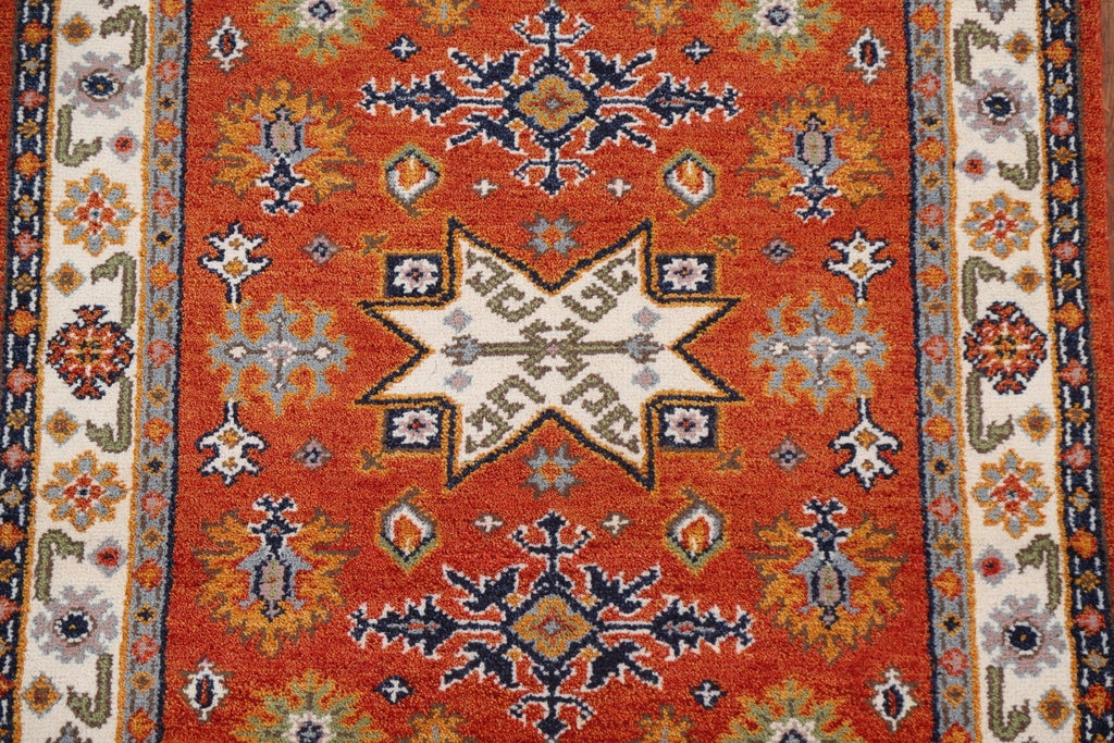 Geometric Kazak Area Rug 4x6