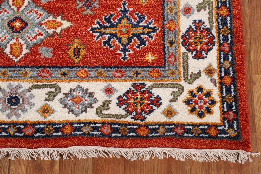 Geometric Kazak Area Rug 4x6