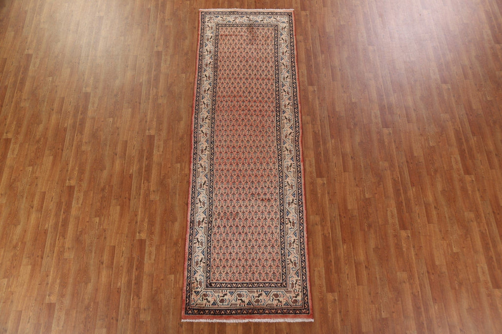 Vintage Botemir Persian Runner Rug 3x11