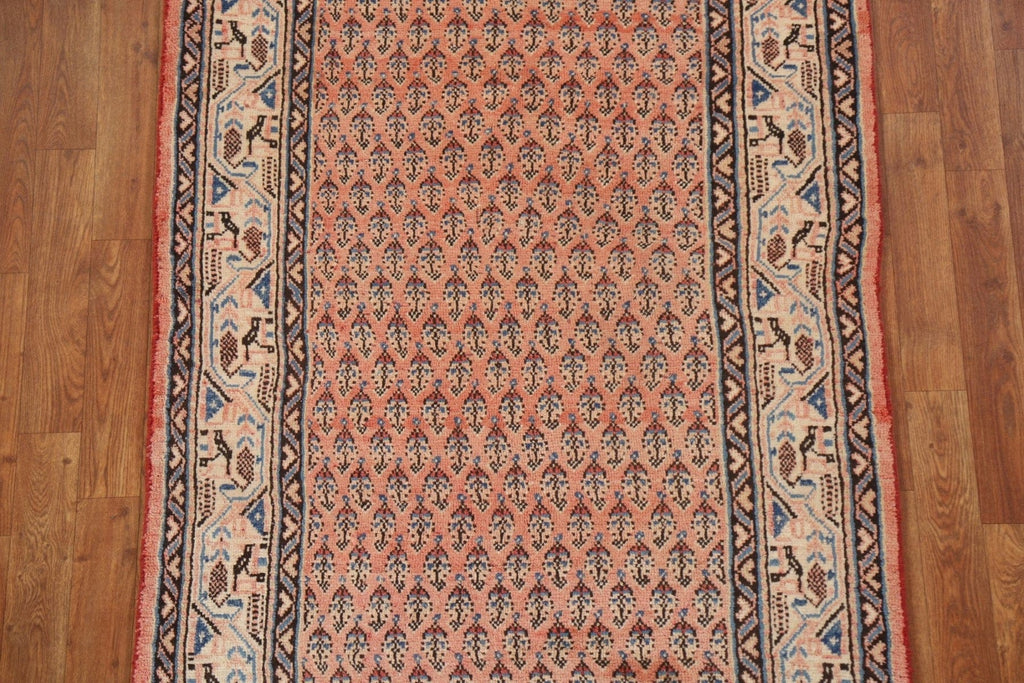 Vintage Botemir Persian Runner Rug 3x11