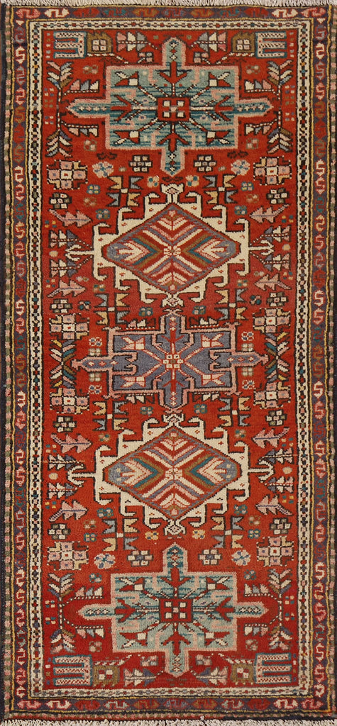 Tribal Gharajeh Persian Rug 3x6