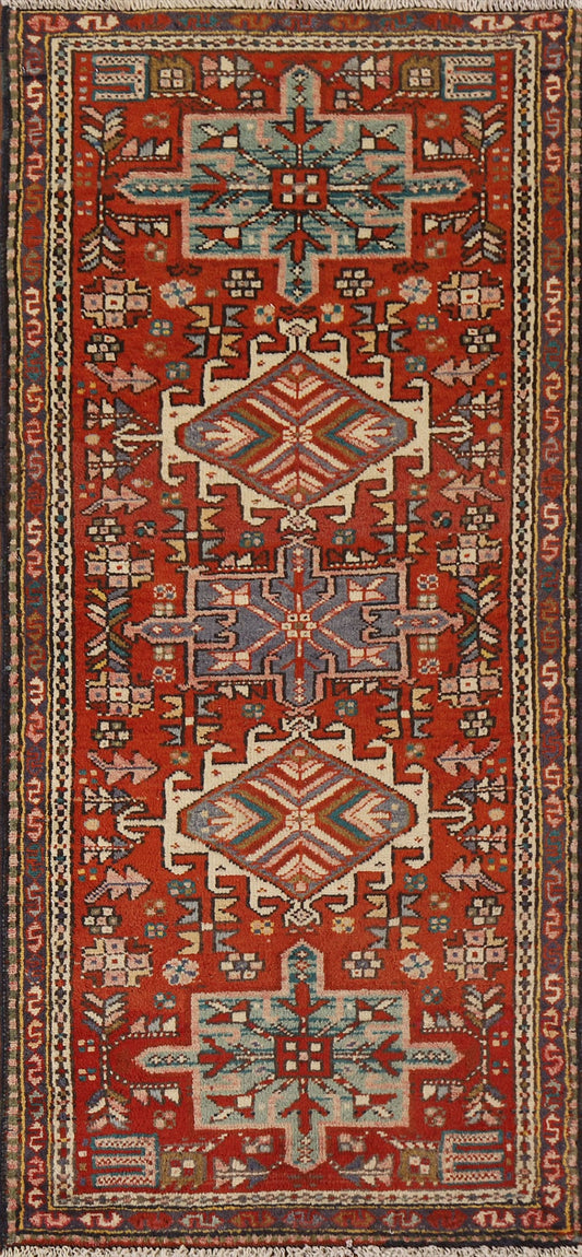 Tribal Gharajeh Persian Rug 3x6