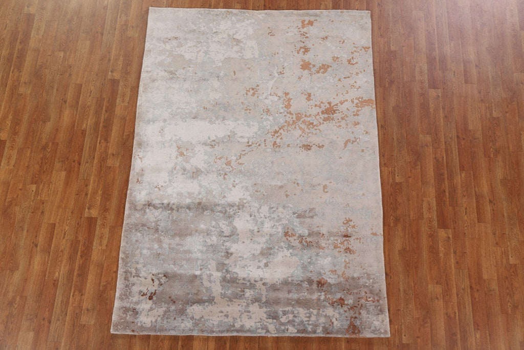 Contemporary Abstract Area Rug 5x8