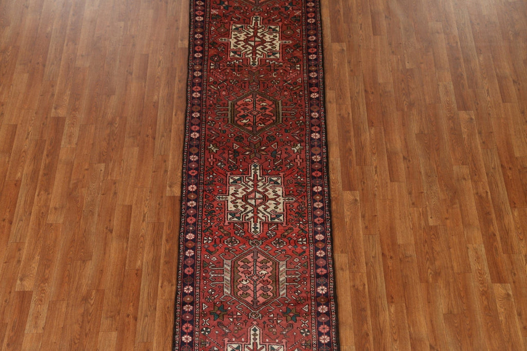 Tribal Gharajeh Persian Runner Rug 3x11