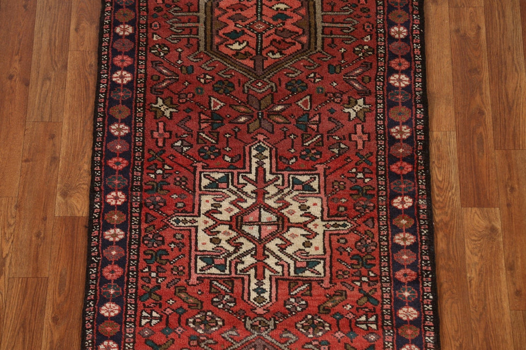 Tribal Gharajeh Persian Runner Rug 3x11