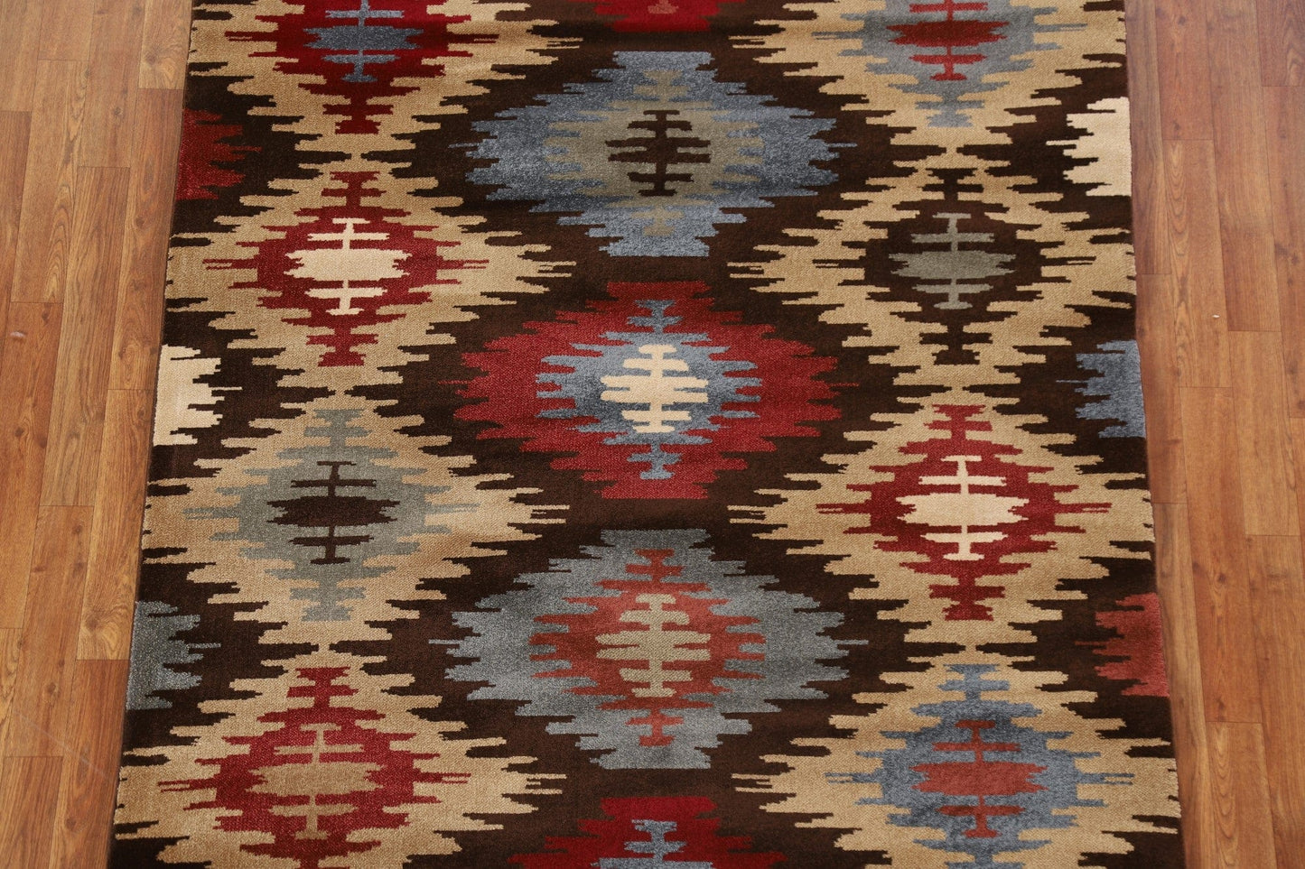 Geometric Abstract Area Rug 5x7