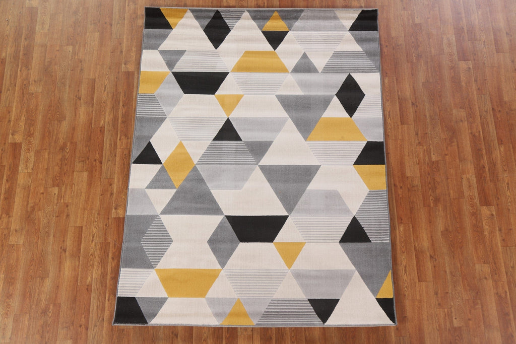 Geometric Abstract Area Rug 5x7