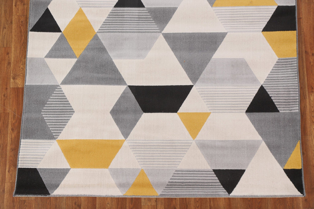 Geometric Abstract Area Rug 5x7