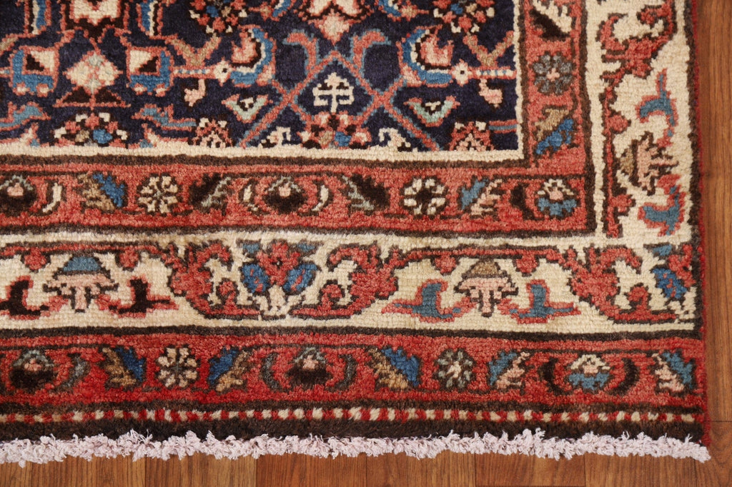 All-Over Hamedan Persian Runner Rug 3x10