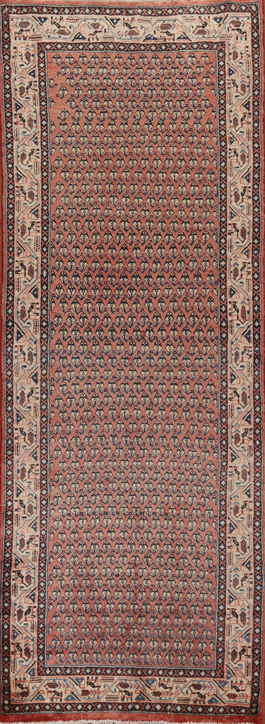 Boteh Botemir Persian Runner Rug 4x10