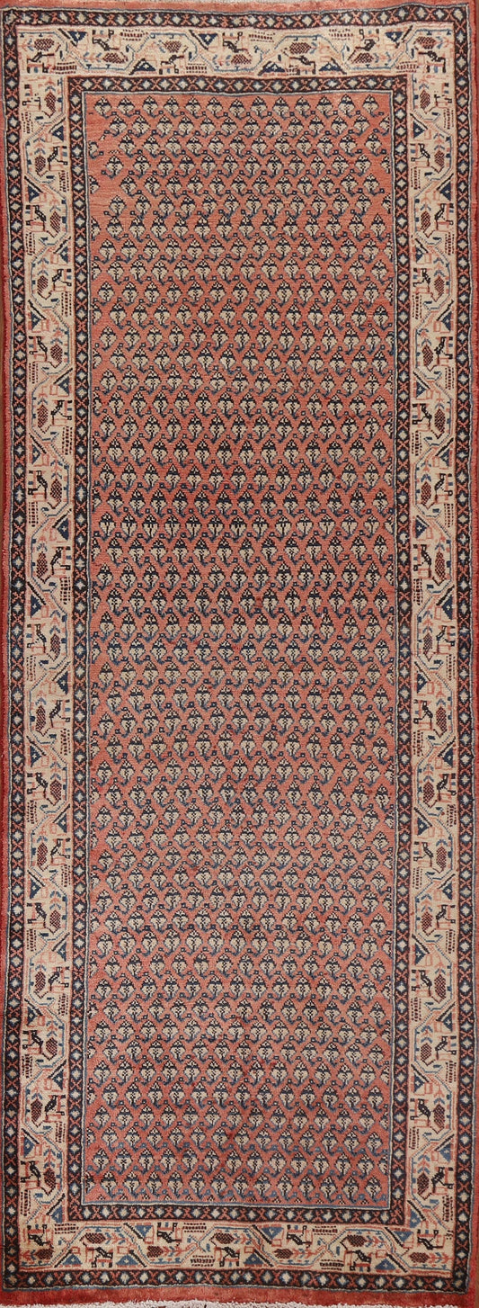 Boteh Botemir Persian Runner Rug 4x10