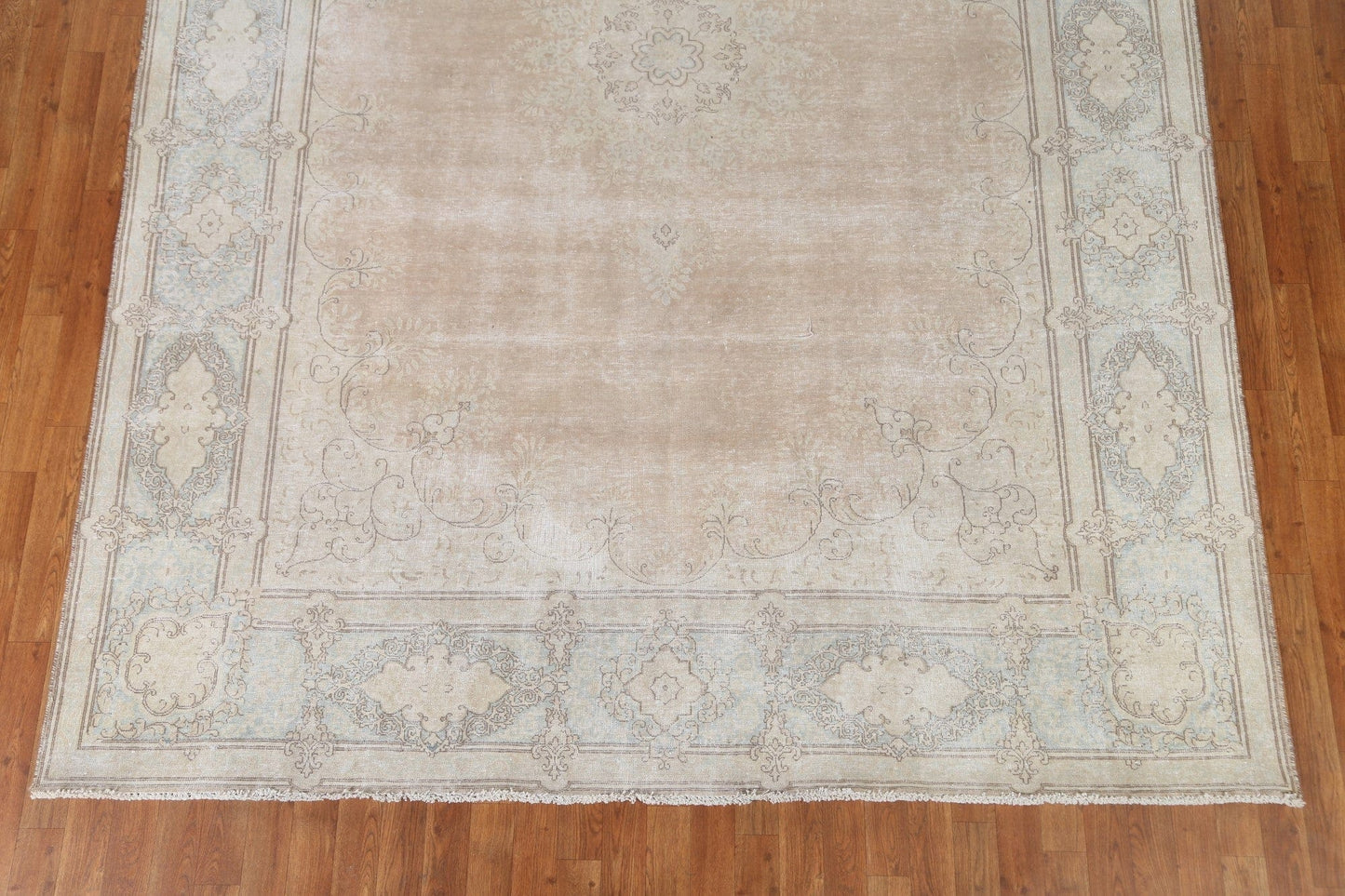 Distressed Kerman Persian Area Rug 8x12