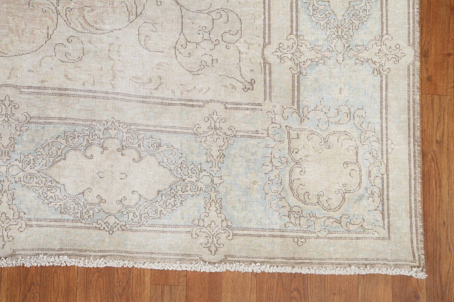 Distressed Kerman Persian Area Rug 8x12