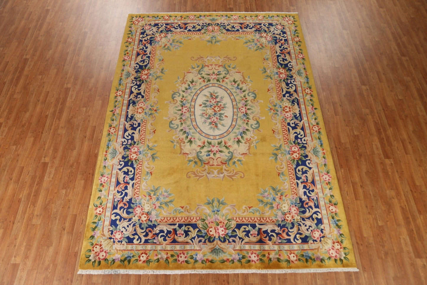 Vintage Art Deco Nichols Area Rug 8x11