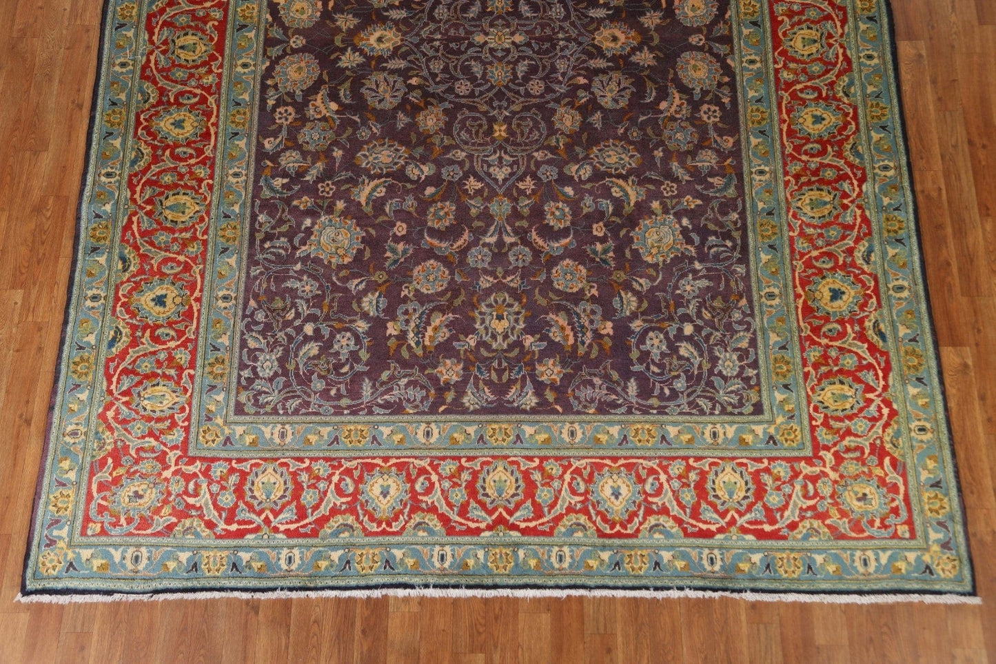 Vintage Floral Isfahan Persian Area Rug 8x11