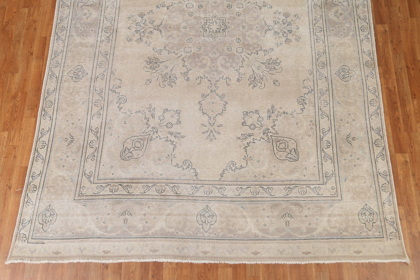 Distressed Tabriz Persian Area Rug 8x11