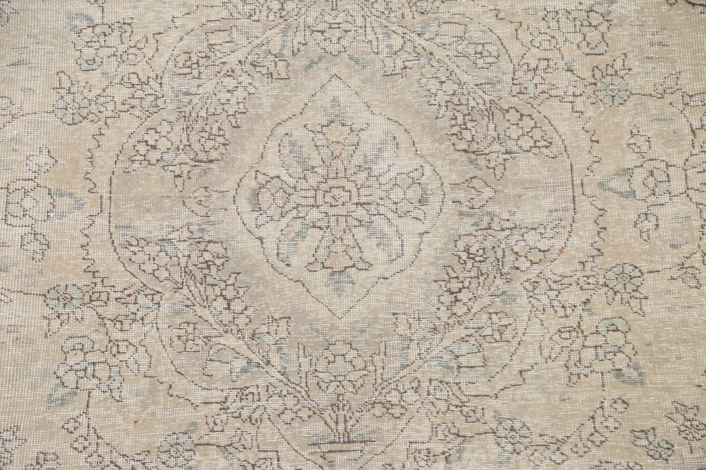 Distressed Tabriz Persian Area Rug 7x10