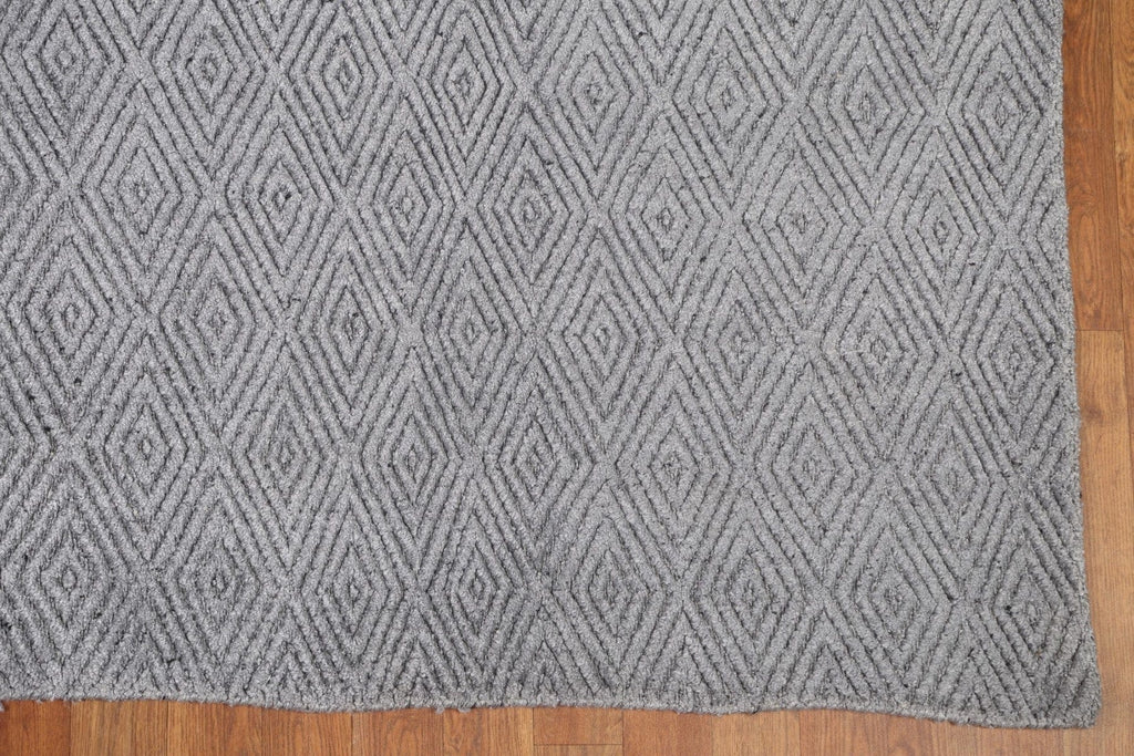 Trellis Wool Gabbeh Area Rug 8x10