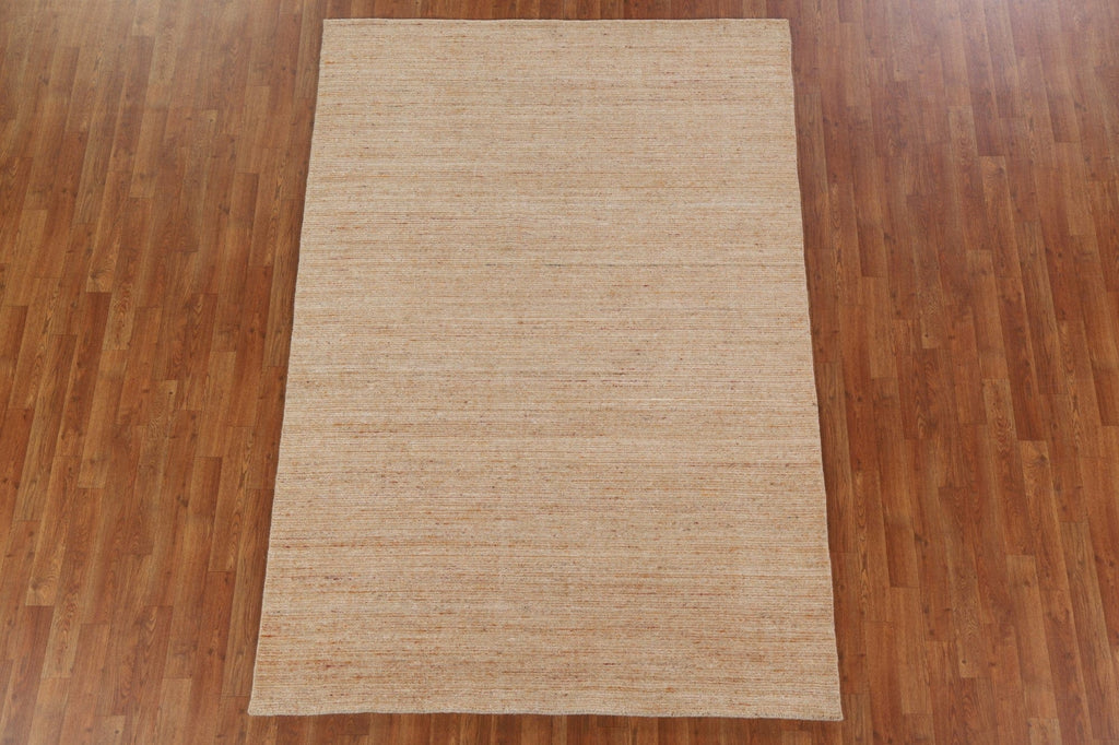 Wool Gabbeh Oriental Area Rug 5x8