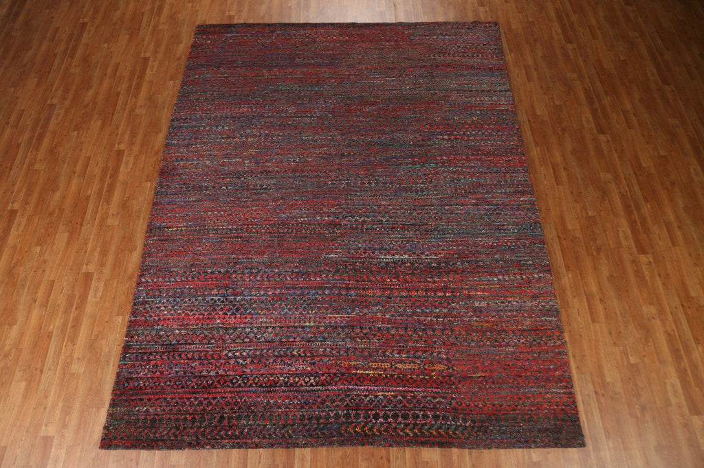 Jute & Wool Abstract Area Rug 9x11