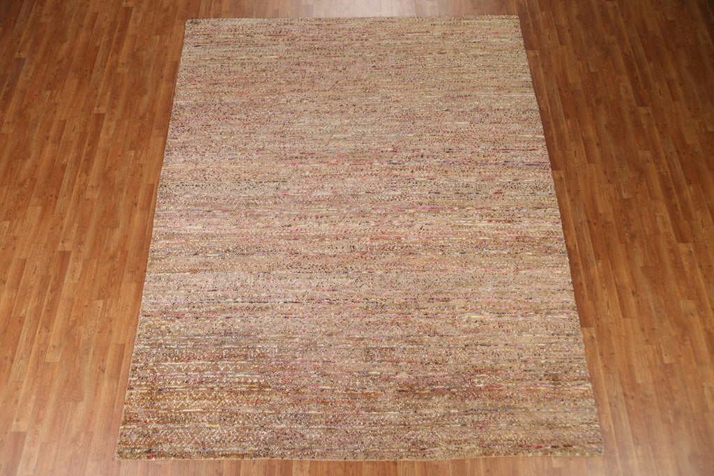 Jute & Wool Abstract Area Rug 8x10